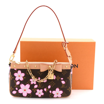 Louis Vuitton LV X TM Monogram Pochette Accessories Sakura Brown 10 of 10