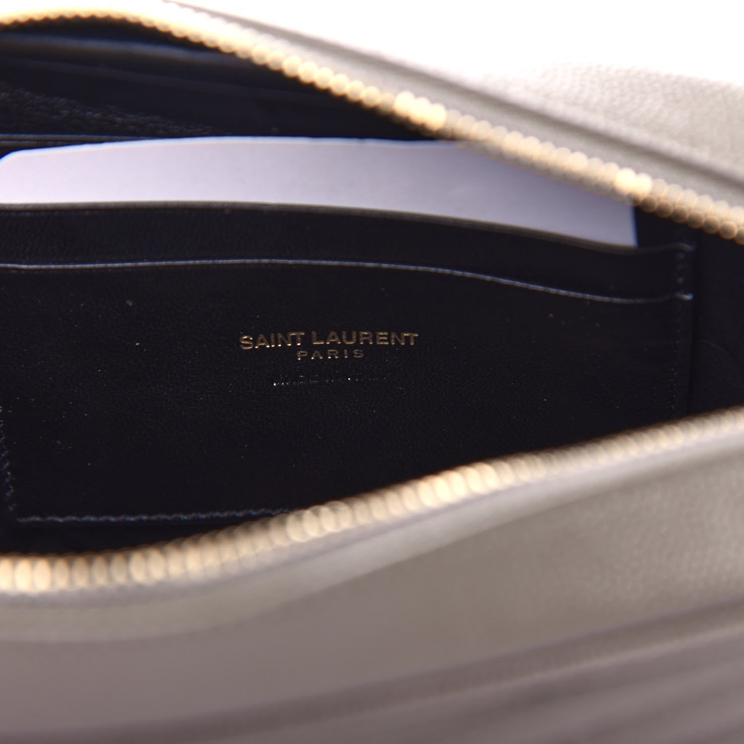 Saint Laurent Grain De Poudre Matelasse Monogram Mini Lou Camera Bag Fog 6 of 11