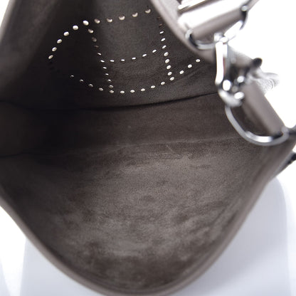 Hermes Taurillon Clemence Evelyne III PM Gris Asphalte 5 of 8