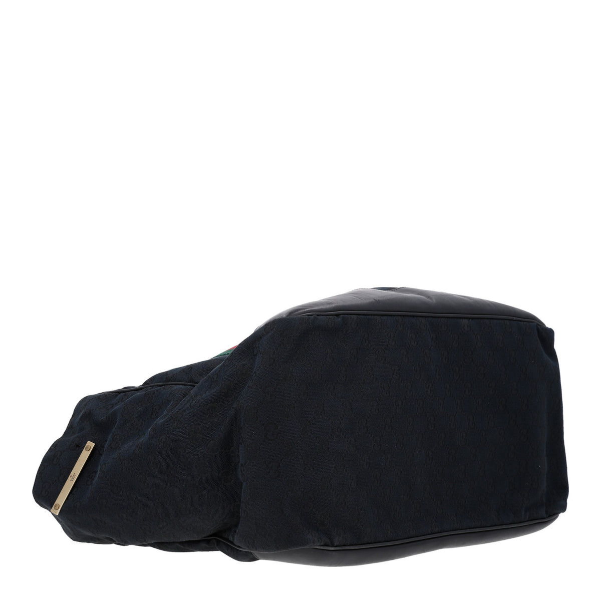 Monogram Web Dog Carrier Black
