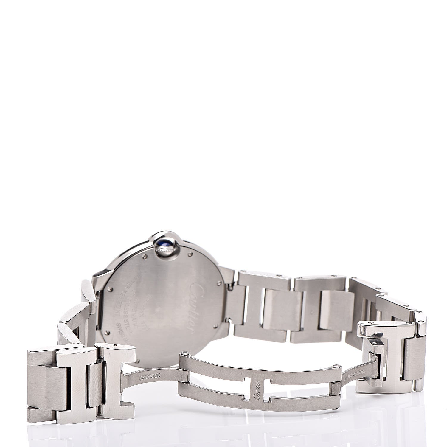 Cartier Stainless Steel 36mm Ballon Bleu De Automatic Watch 6 of 7