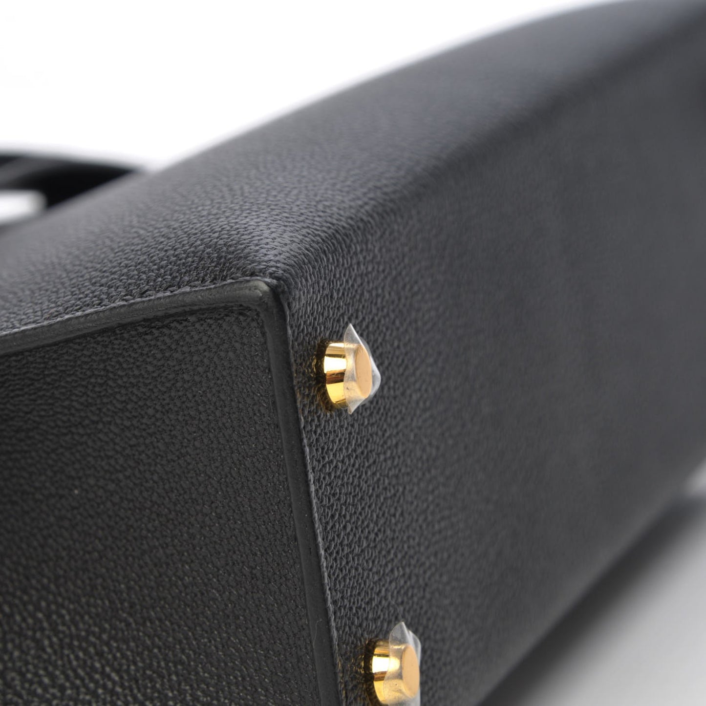 Chevre Chandra Mini Kelly Sellier 20 Black