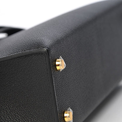 Hermes Chevre Chandra Mini Kelly Sellier 20 Black 15 of 26