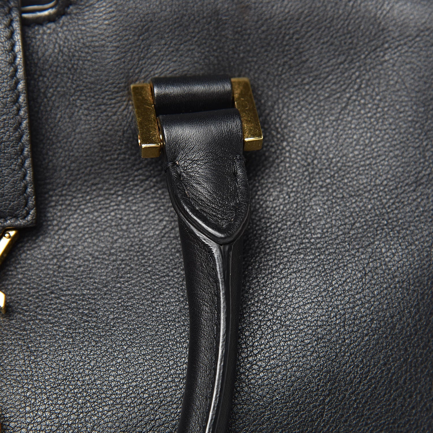 Saint Laurent Calfskin Small Monogram Cabas Black 16 of 24