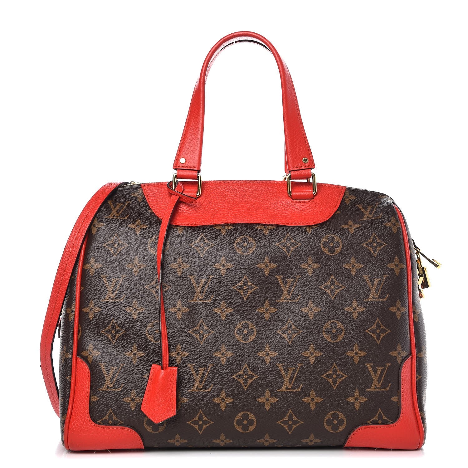 Louis Vuitton Monogram Retiro NM Coquelicot 1 of 16