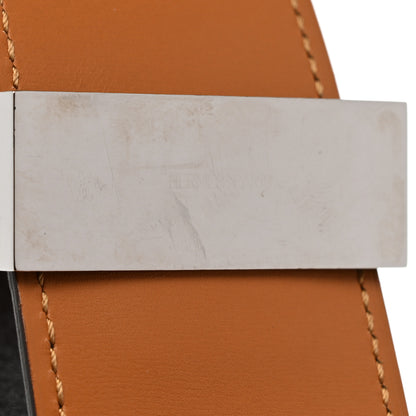 Hermes Box Collier De Chien CDC Belt 90 36 Chocolate 6 of 7