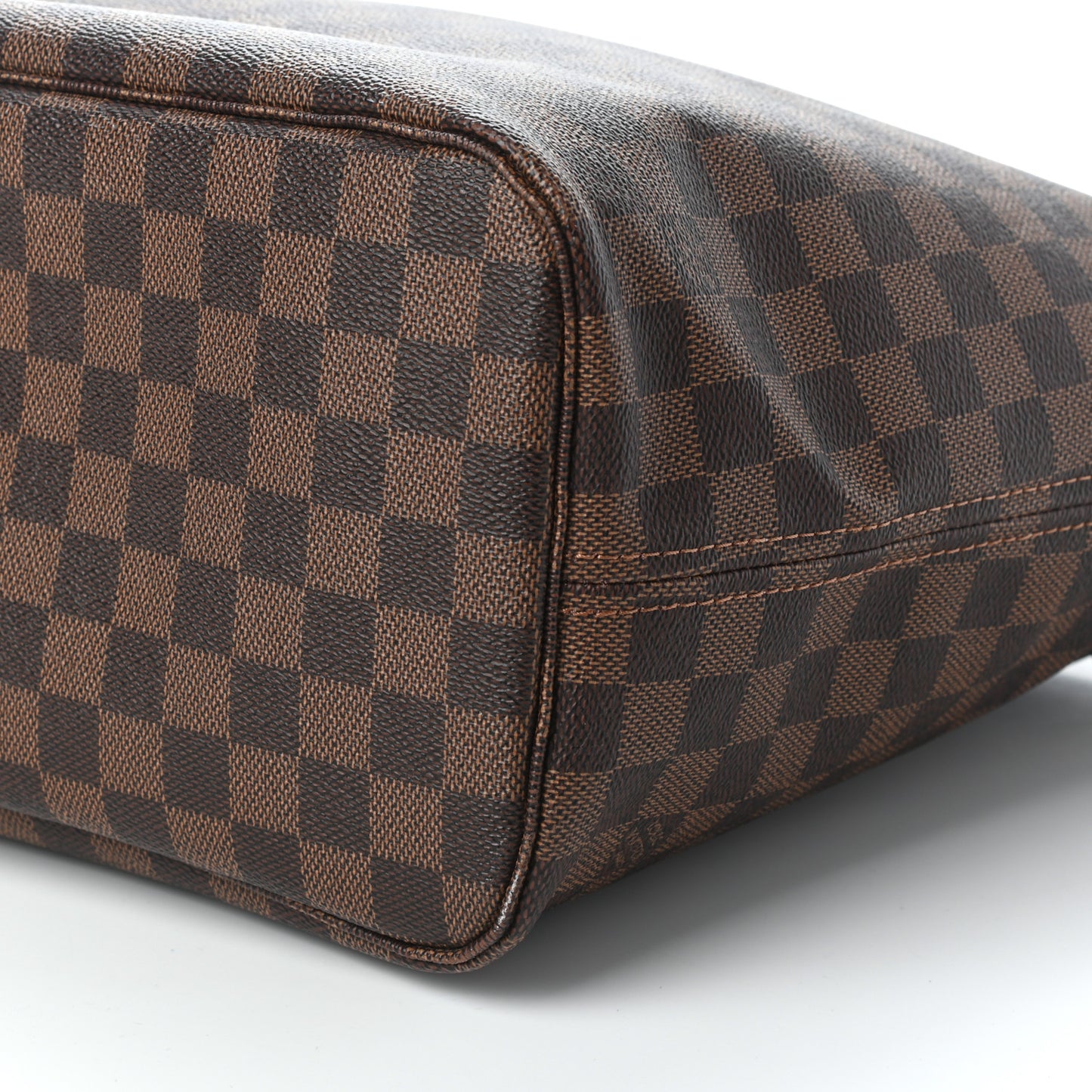 Damier Ebene Neo Neverfull MM Rose Ballerine