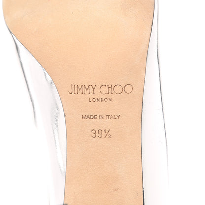 Jimmy Choo Metallic Love 85 Pumps 39.5 Silver 6 of 9