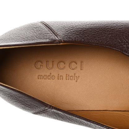 Gucci Havely Kid Web Mens Horsebit Loafers 9 Light Brown 7 of 8