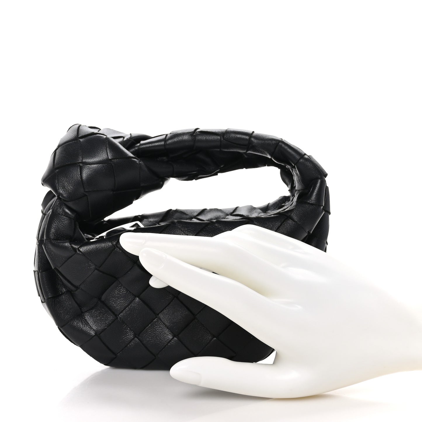BOTTEGA VENETA Nappa Intrecciato Candy Jodie Black