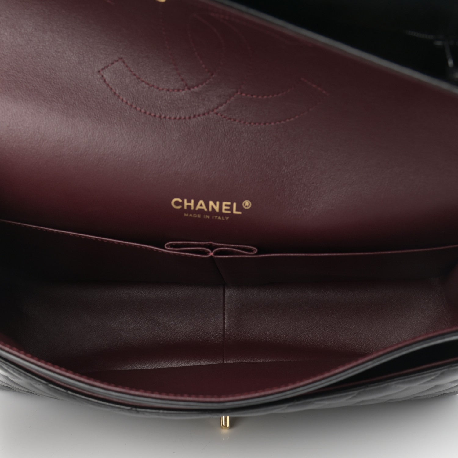 Chanel Lambskin Quilted Maxi Double Flap Black 5 of 12