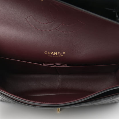 Chanel Lambskin Quilted Maxi Double Flap Black 5 of 12