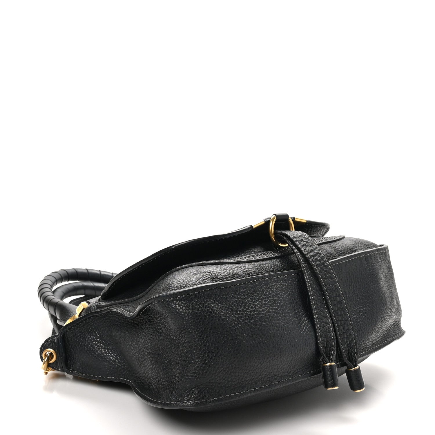 Chloe Calfskin Small Marcie Satchel Black Black 4 of 9
