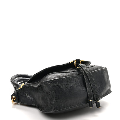 Chloe Calfskin Small Marcie Satchel Black Black 4 of 9