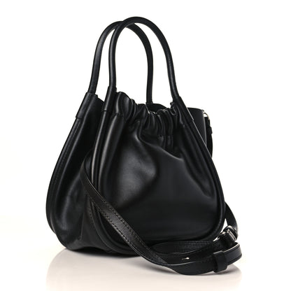 Proenza Schouler Calfskin Small Ruched Tote Black 3 of 10