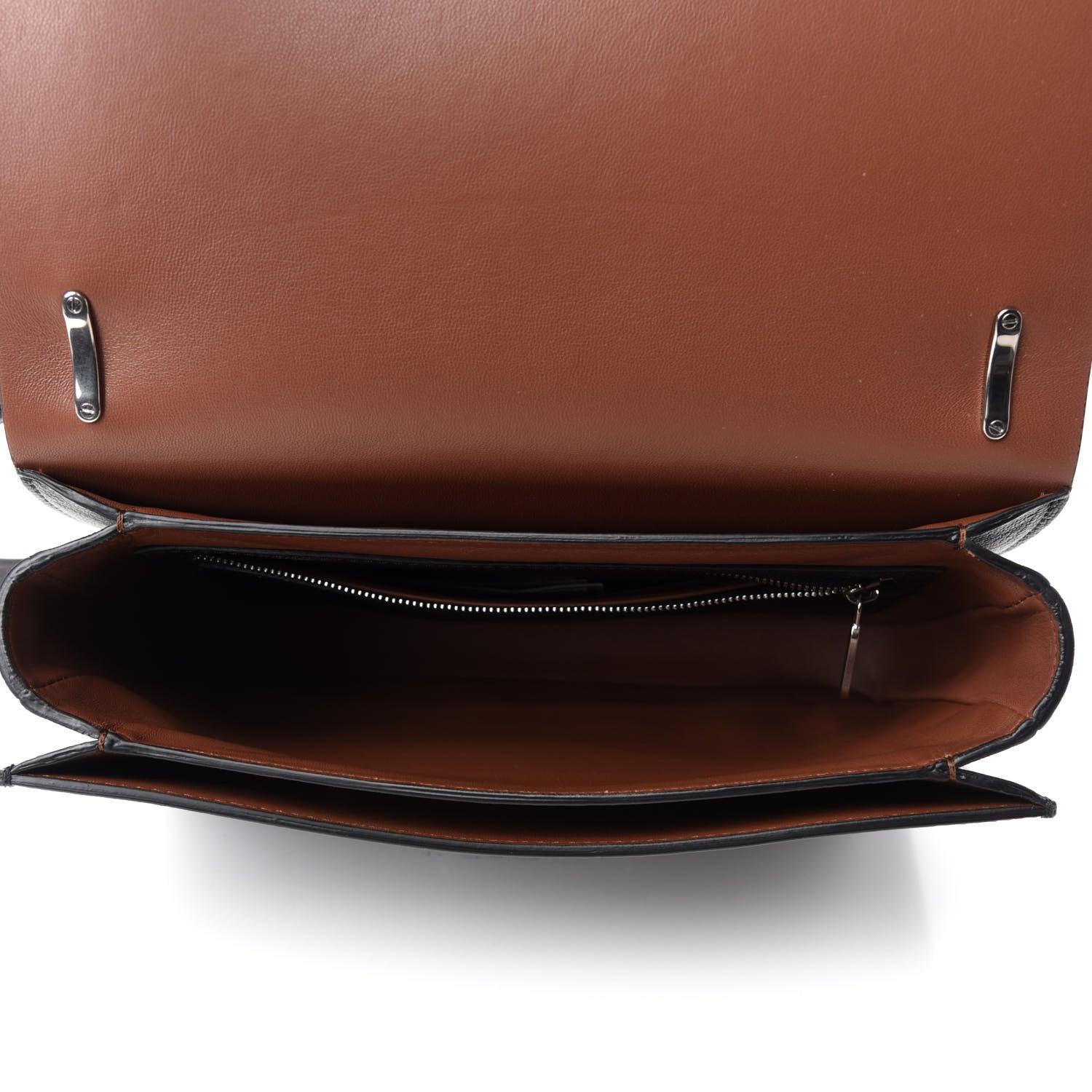 Burberry Goatskin Medium D-Ring Bag Tan Black 5 of 10