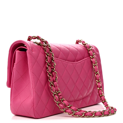 Chanel Caviar Quilted Medium Double Flap Pink Pink 3 of 11