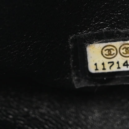 Chanel Caviar Quilted CC Timeless Bowler Black 7 of 10