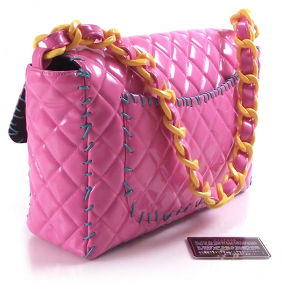 Vinyl Quilted Flap