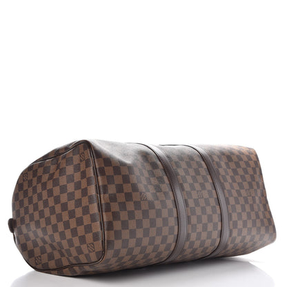 Louis Vuitton Damier Ebene Keepall 50 4 of 12