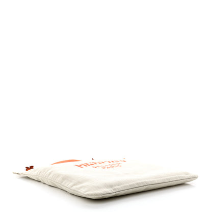 Hermes Canvas Swift Aline Grooming Bag Orange 4 of 9