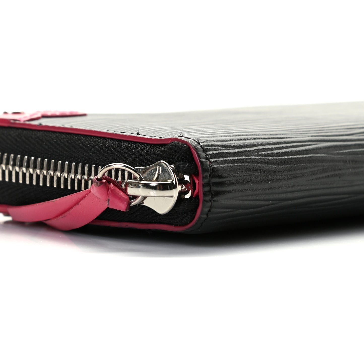 Epi Blooming Corners Clemence Wallet Black