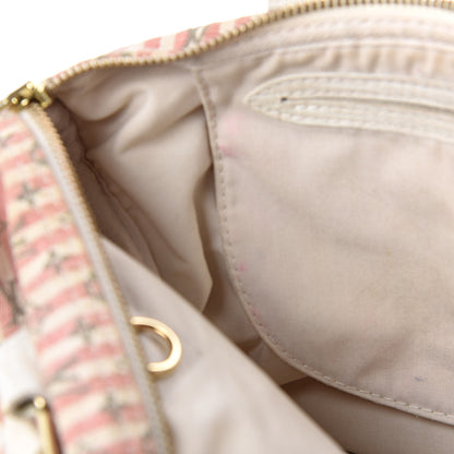 Louis Vuitton Mini Lin Croisette Speedy 30 Rouge 10 of 19