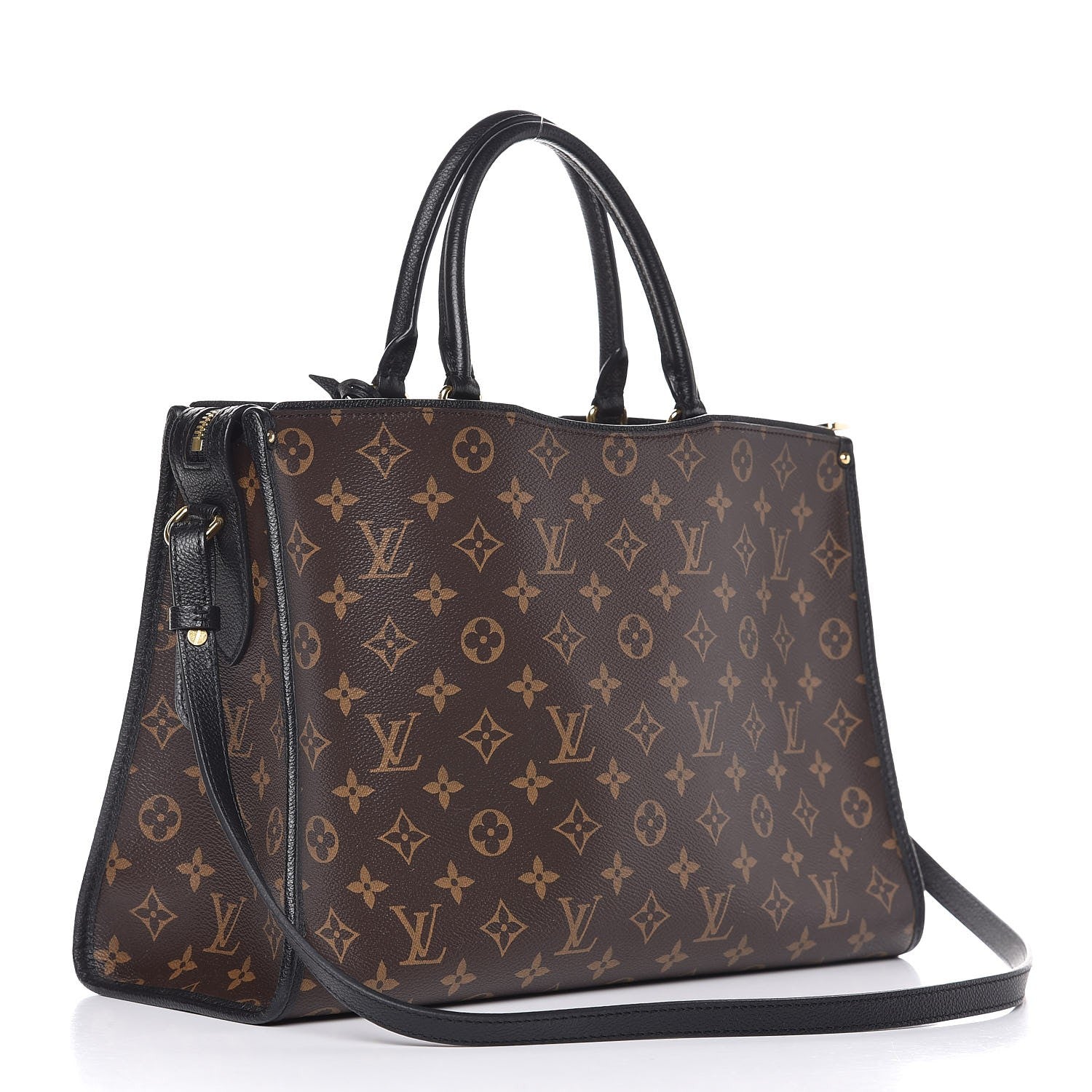 Louis Vuitton Monogram Popincourt MM Black 4 of 8