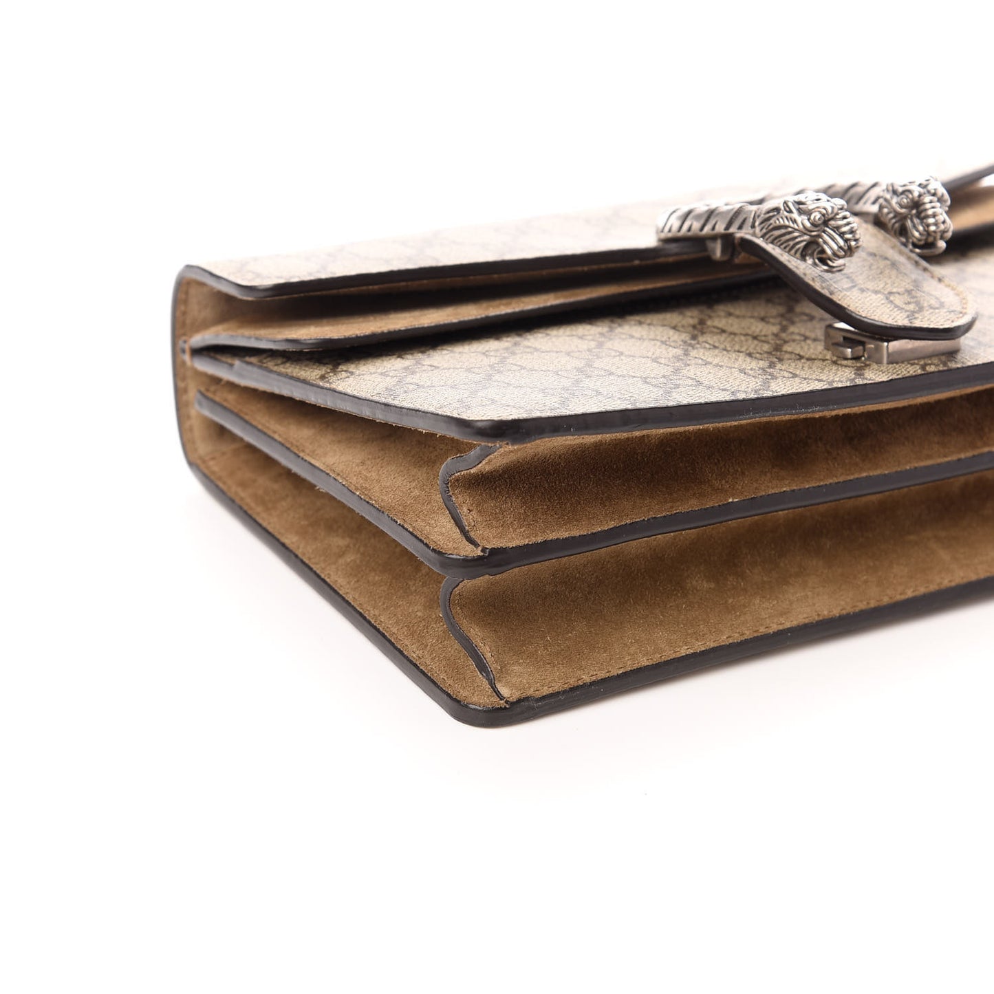 GG Supreme Monogram Small Dionysus Shoulder Bag Taupe