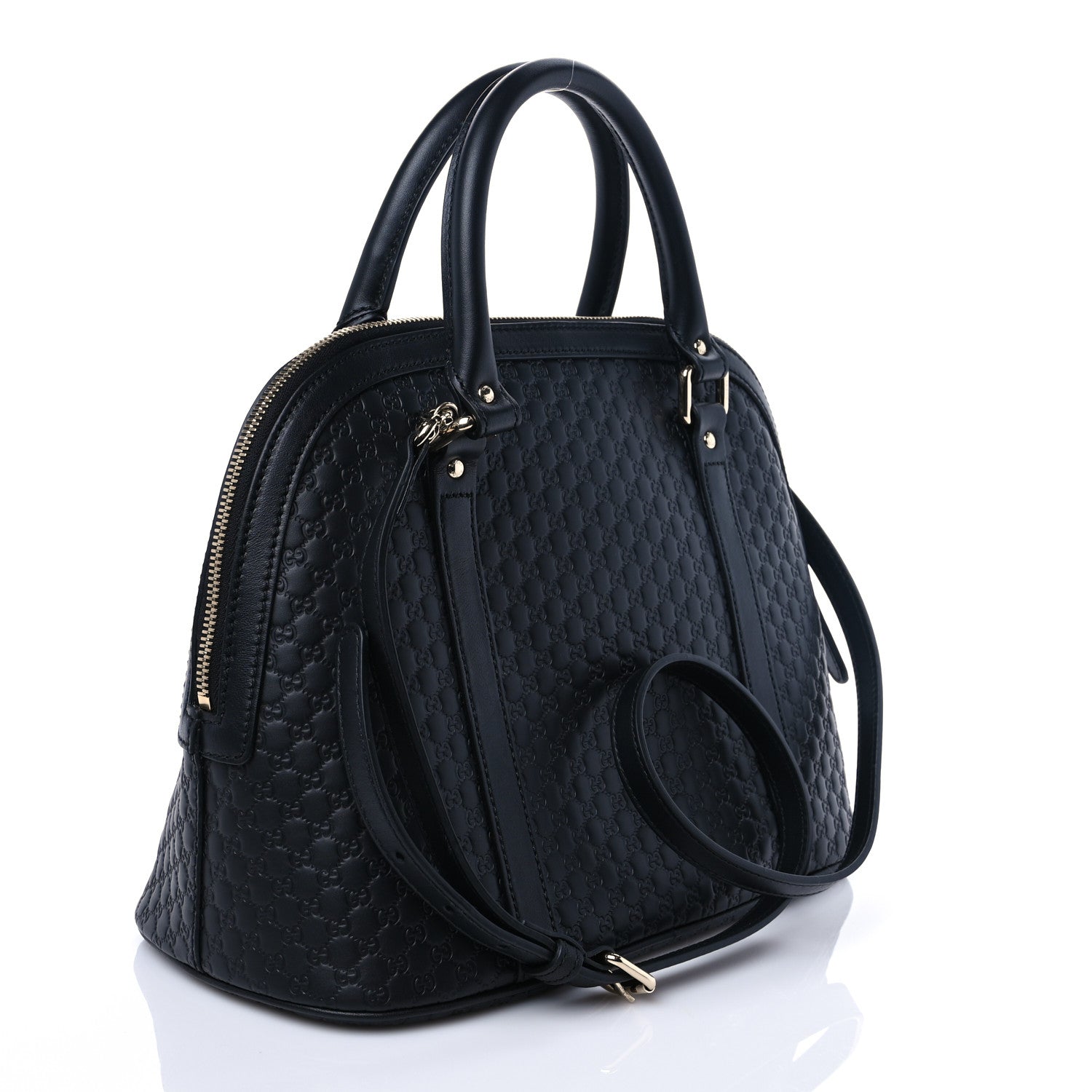 Gucci Microguccissima Medium Dome Bag Black 2 of 7