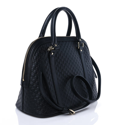 Gucci Microguccissima Medium Dome Bag Black 2 of 7