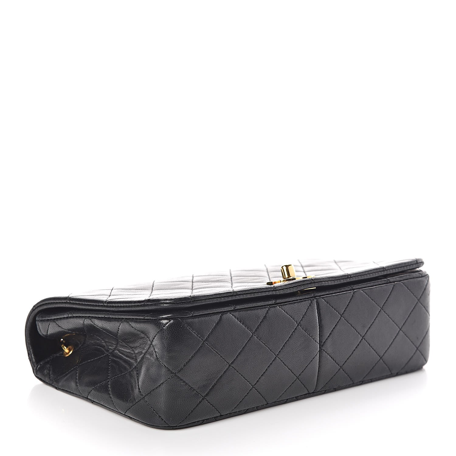 Chanel Lambskin Quilted Small Single Flap Black 4 of 11