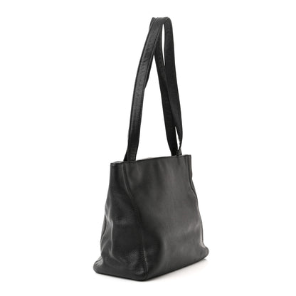 Chanel Caviar CC Tote Black 3 of 12