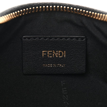 Fendi Vitello Grace Matte Small Fendigraphy Hobo Bag Black 6 of 10