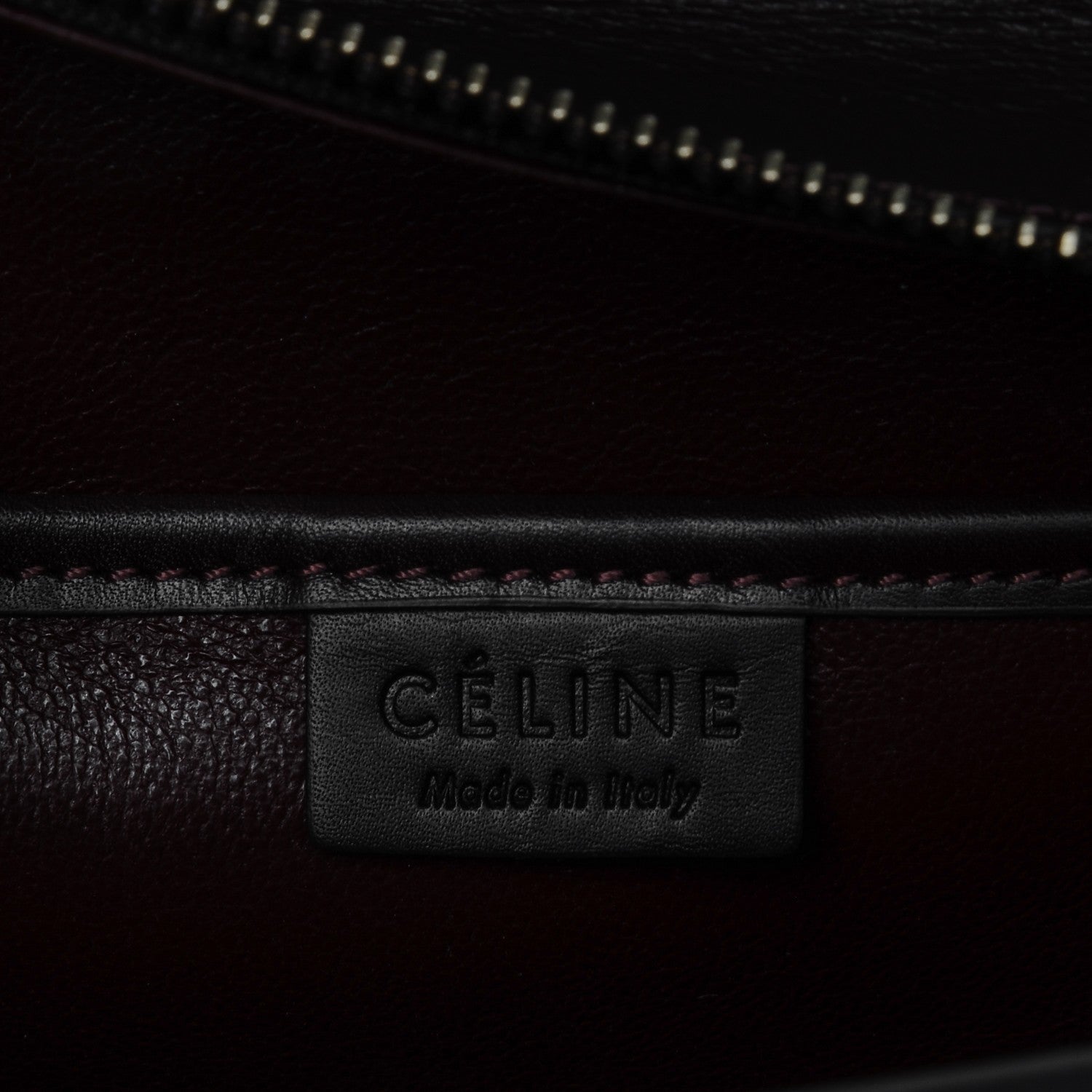 Celine Satin Calfskin Nano Tri-Color Luggage Orchid 6 of 7