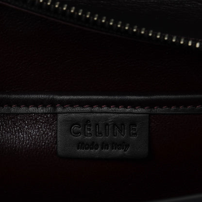 Celine Satin Calfskin Nano Tri-Color Luggage Orchid 6 of 7