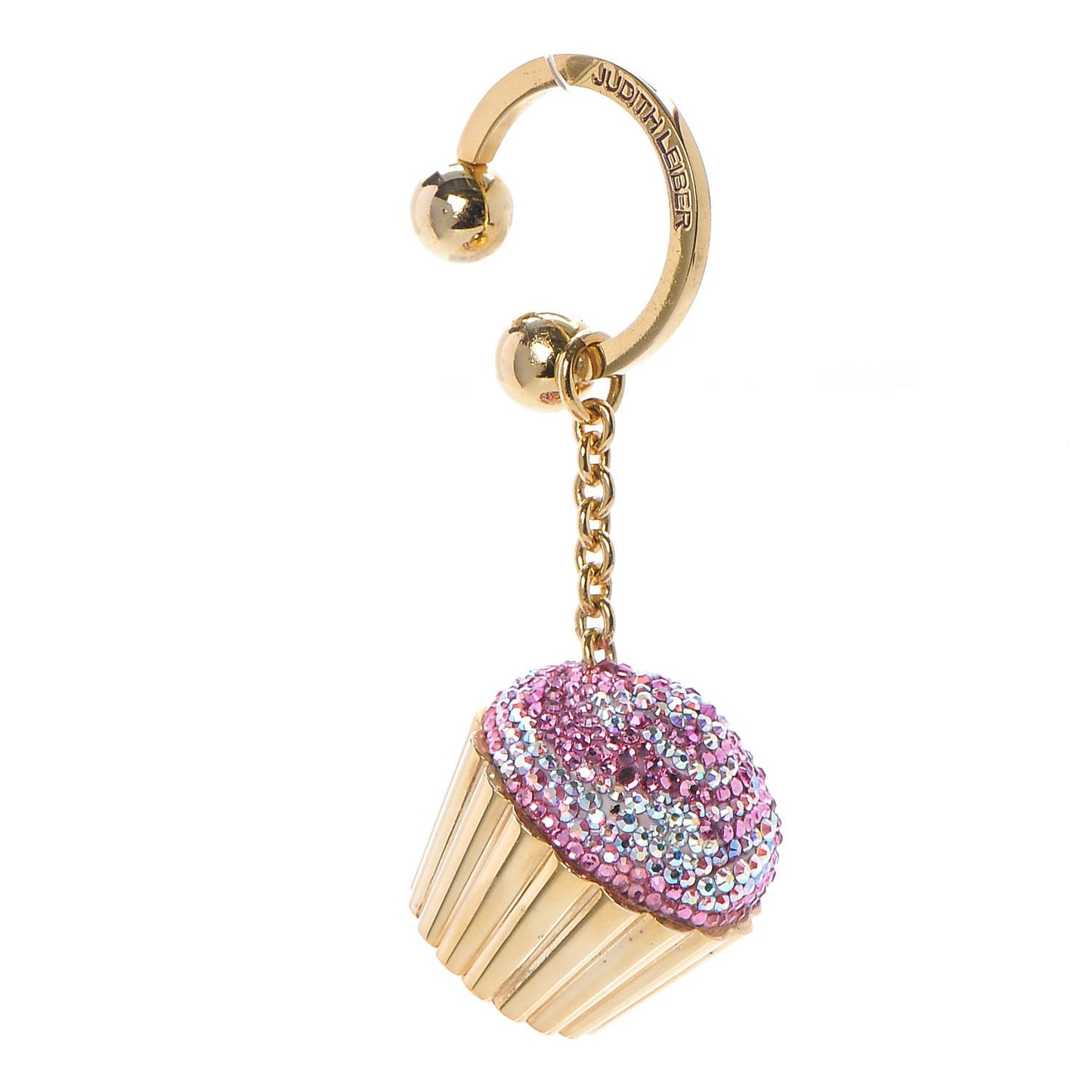 Strawberry Cupcake Key Ring