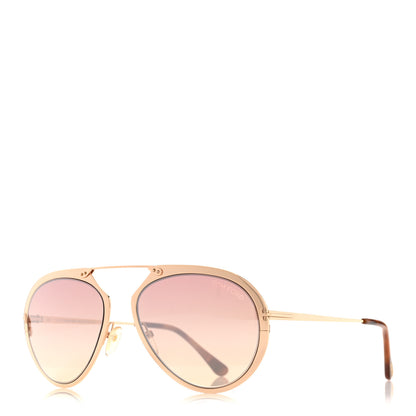 Tom Ford Dashel Sunglasses TF508 Rose Gold 1 of 8