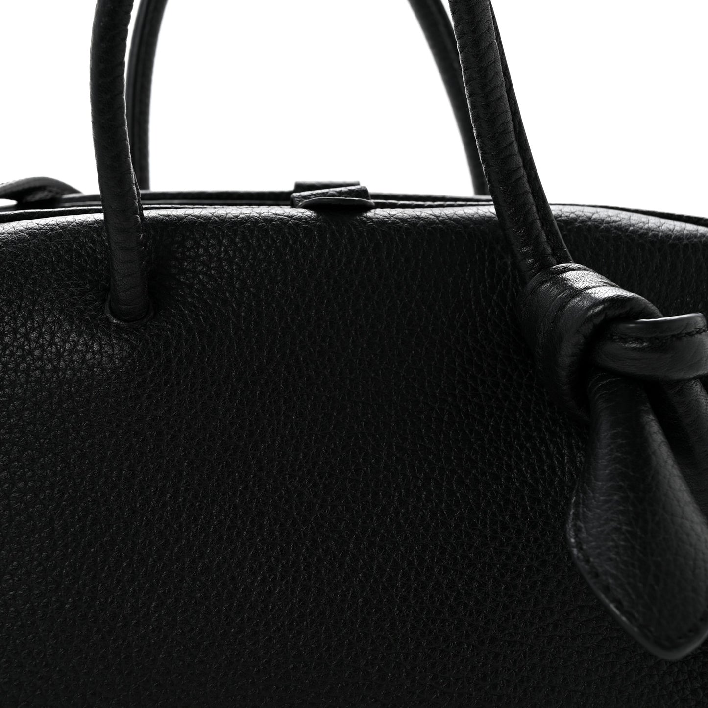 Grained Calfskin Le Petit Turismo Black Black