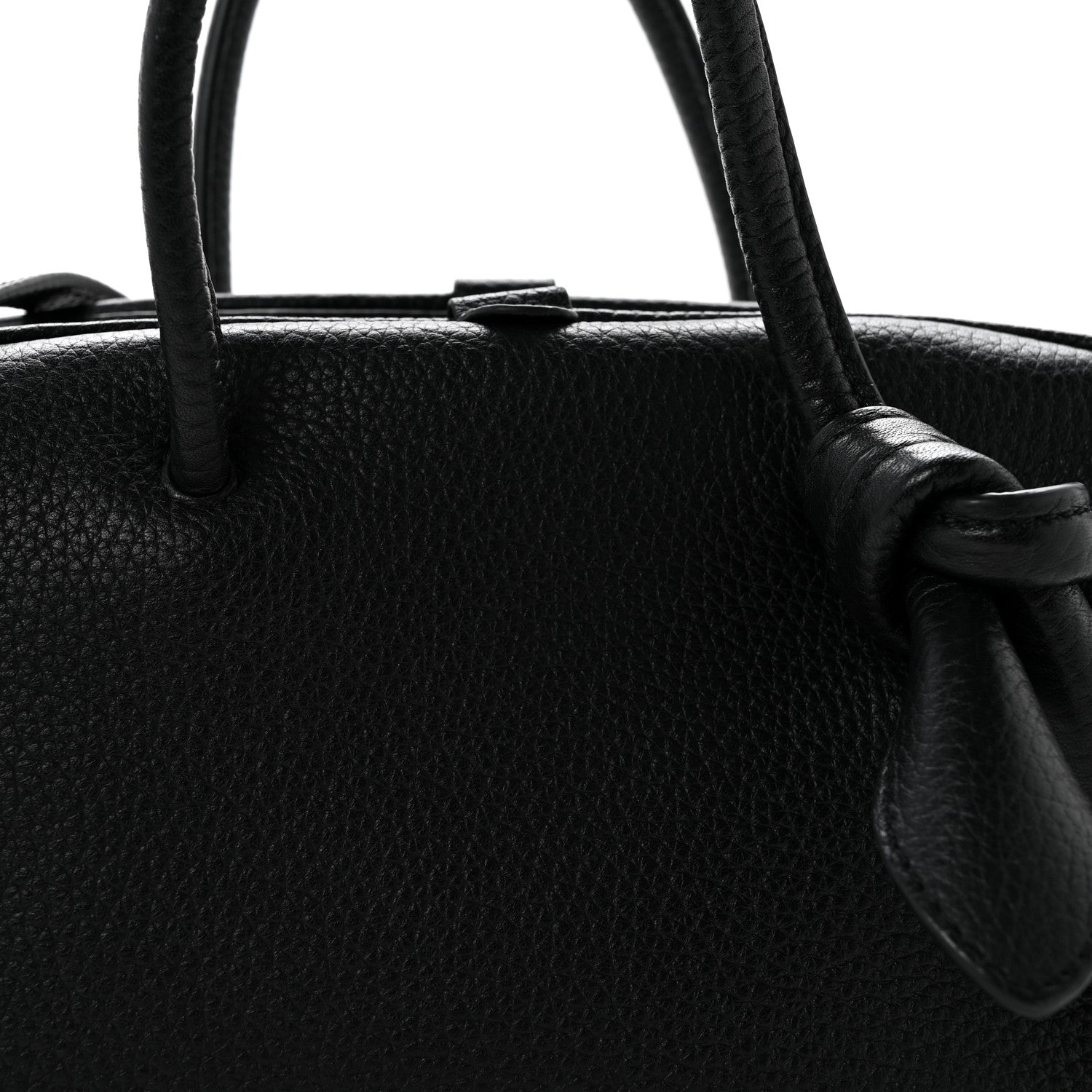 Jacquemus Grained Calfskin Le Petit Turismo Black Black 8 of 10