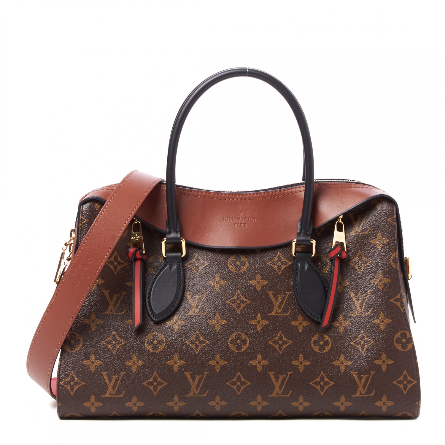 Louis Vuitton Monogram Tuileries Caramel Rouge 1 of 9