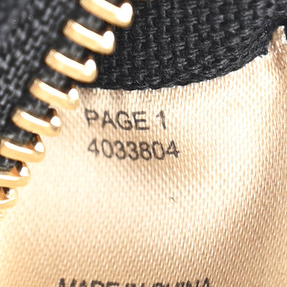 Burberry Canvas Mega Check Studded Medium Ashby Bucket Bag Black 7 of 10