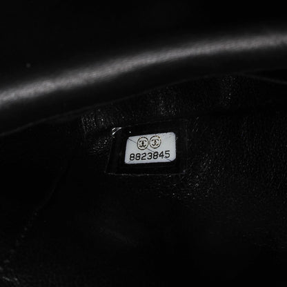 Chanel Lambskin East West Chocolate Bar Flap Black 7 of 9