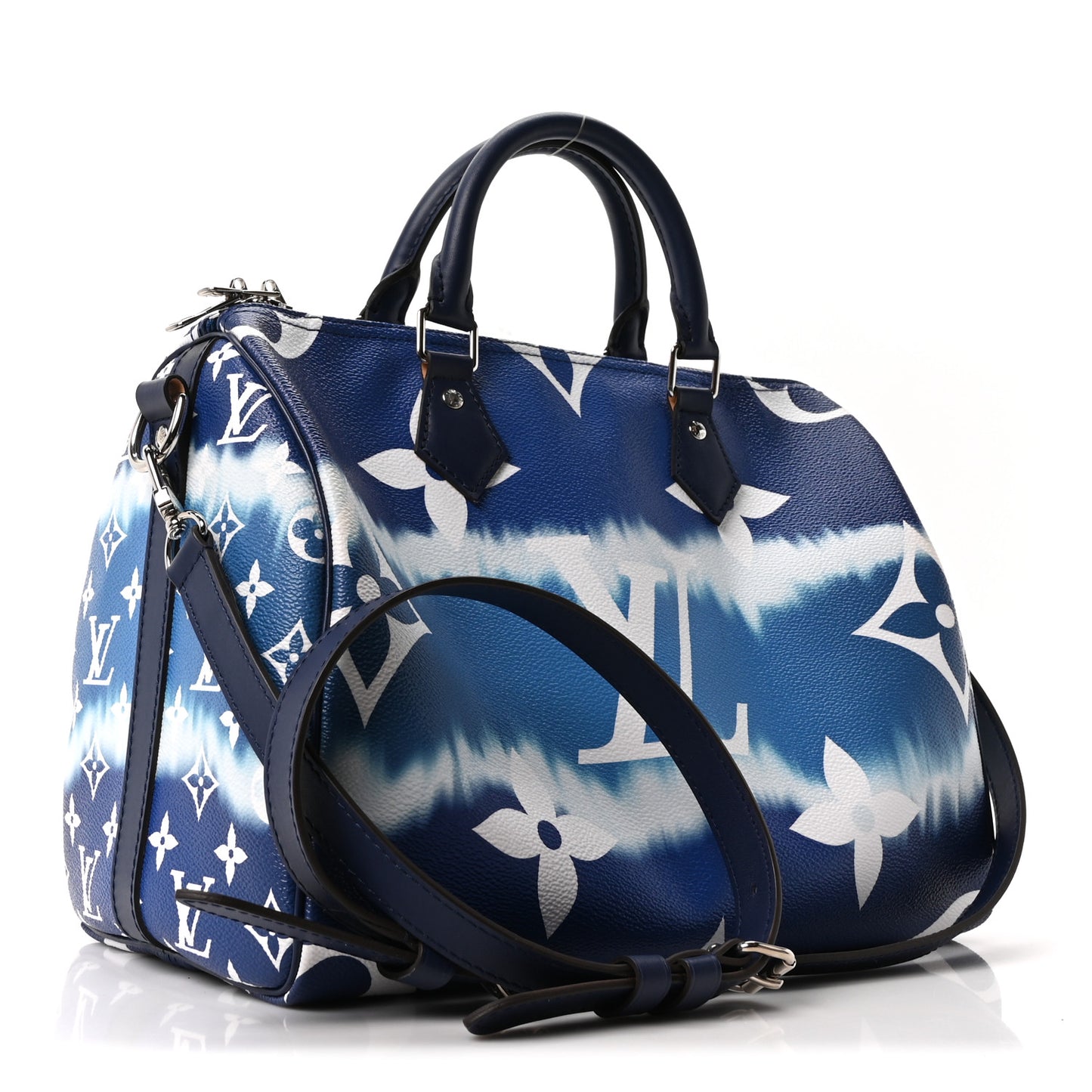 Monogram Escale Speedy Bandouliere 30 Blue
