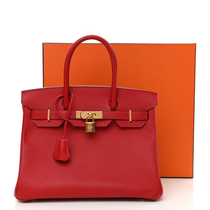 Hermes Epsom Birkin 30 Rouge Casaque 14 of 14