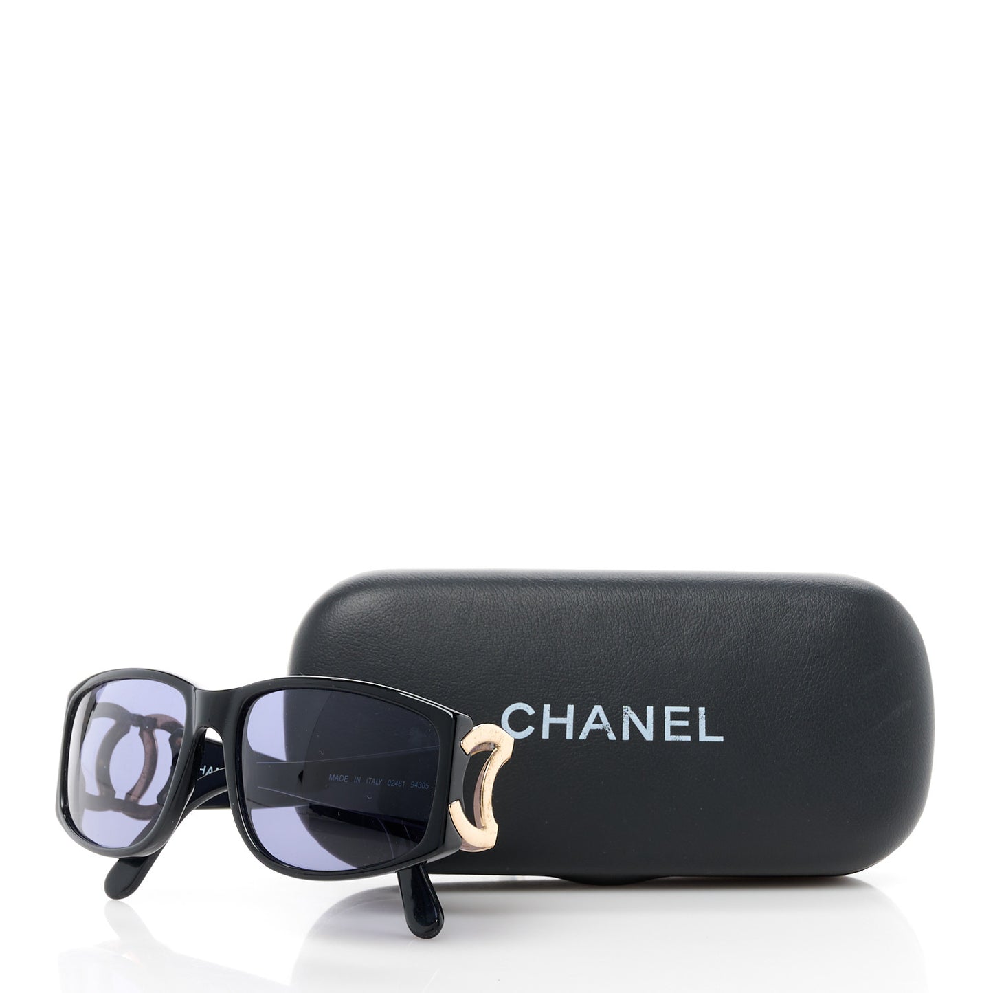 CC Logo Sunglasses 02461 Black