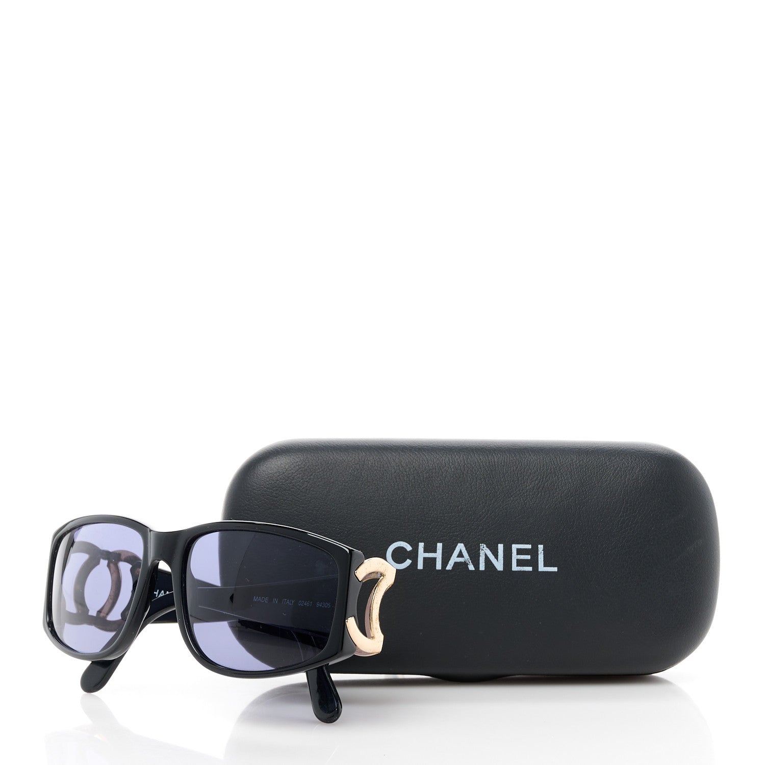 Chanel CC Logo Sunglasses 02461 Black 8 of 8