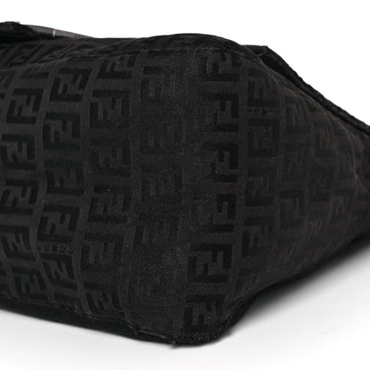 Fendi Zucchino Mama Baguette Black 9 of 10