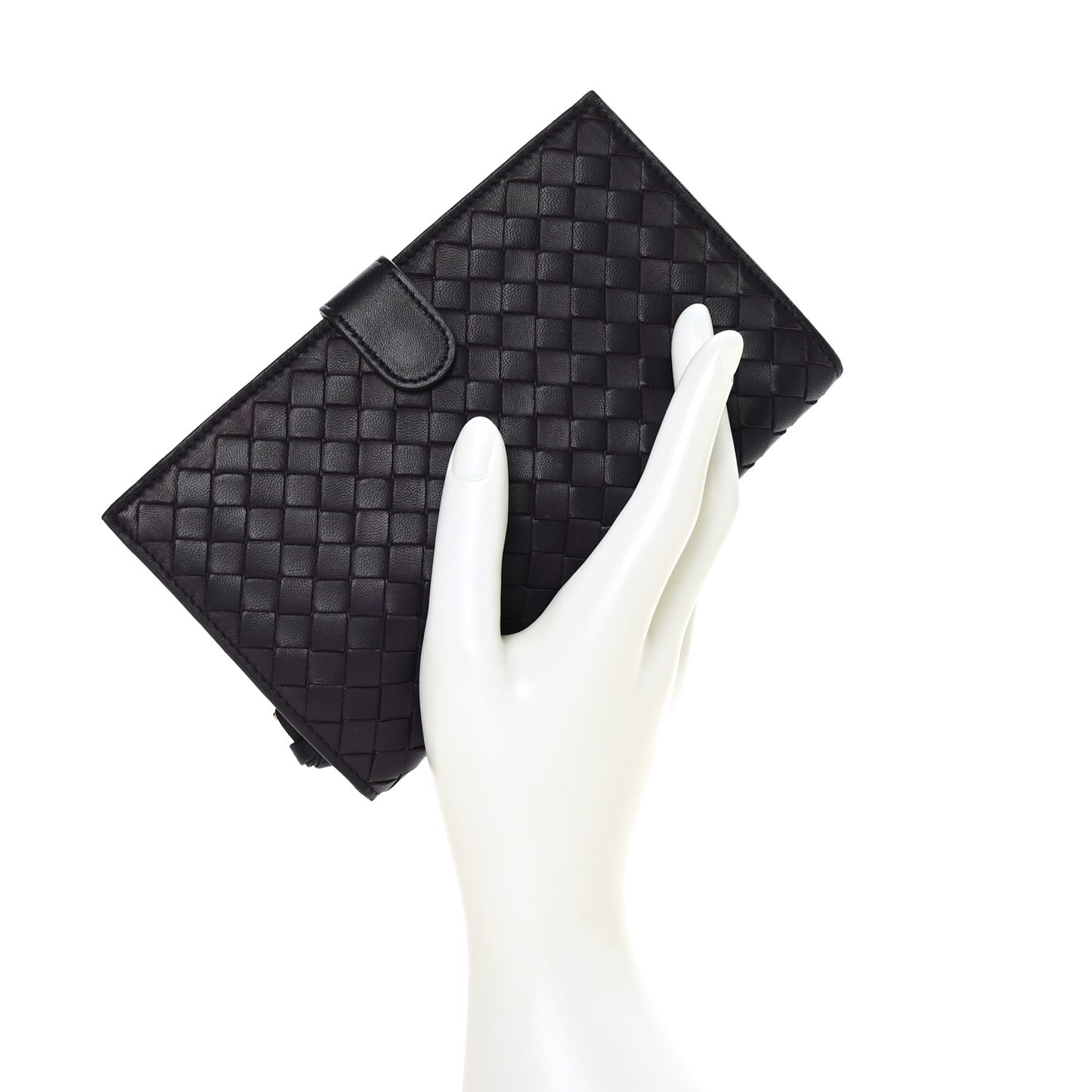 Nappa Intrecciato Continental Wallet Turbolence
