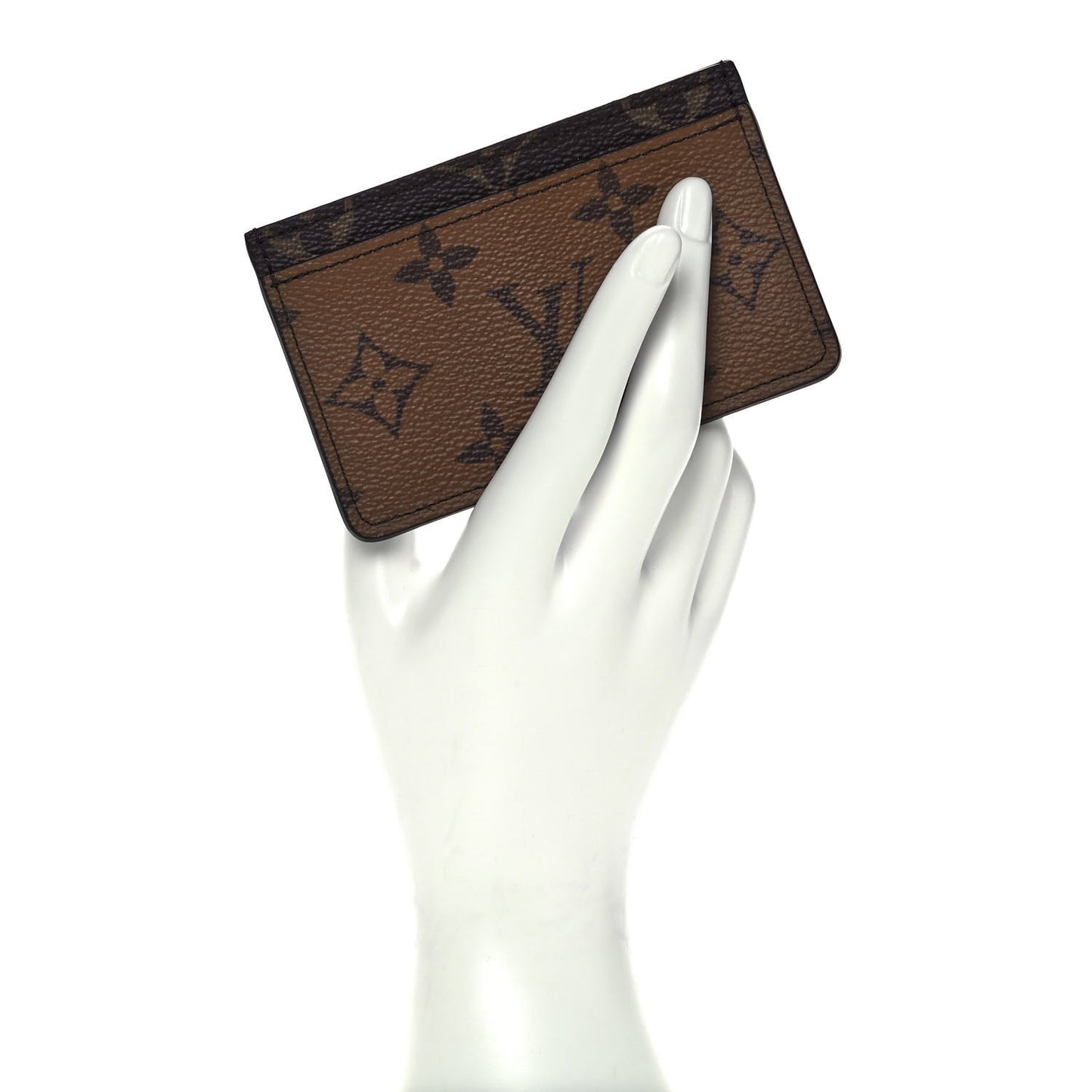 Reverse Monogram Card Holder